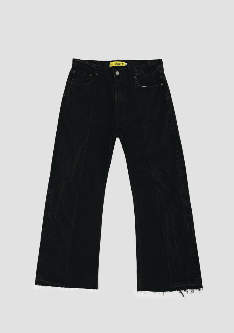 Split Regenerate Denim Trouser