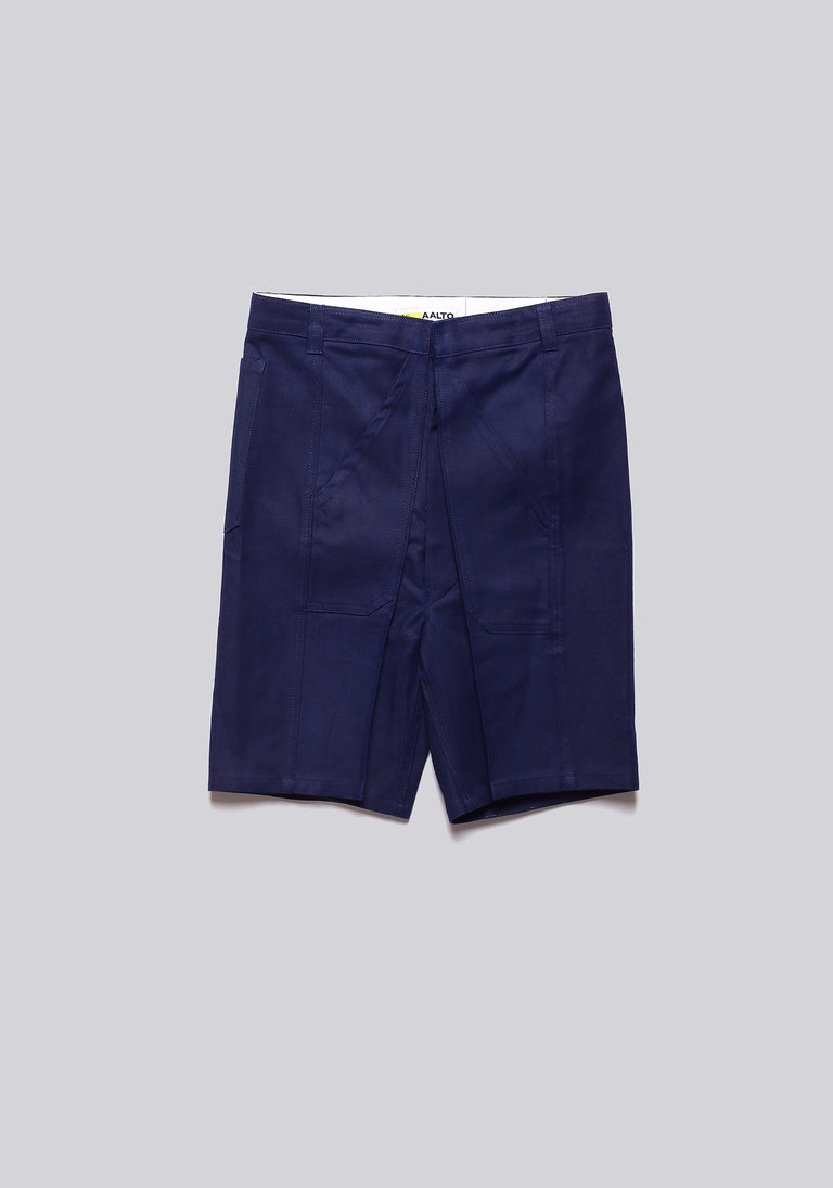 Front Pleat Worker Short