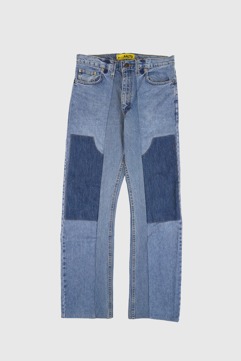 SPLIT LONG DENIM TROUSER