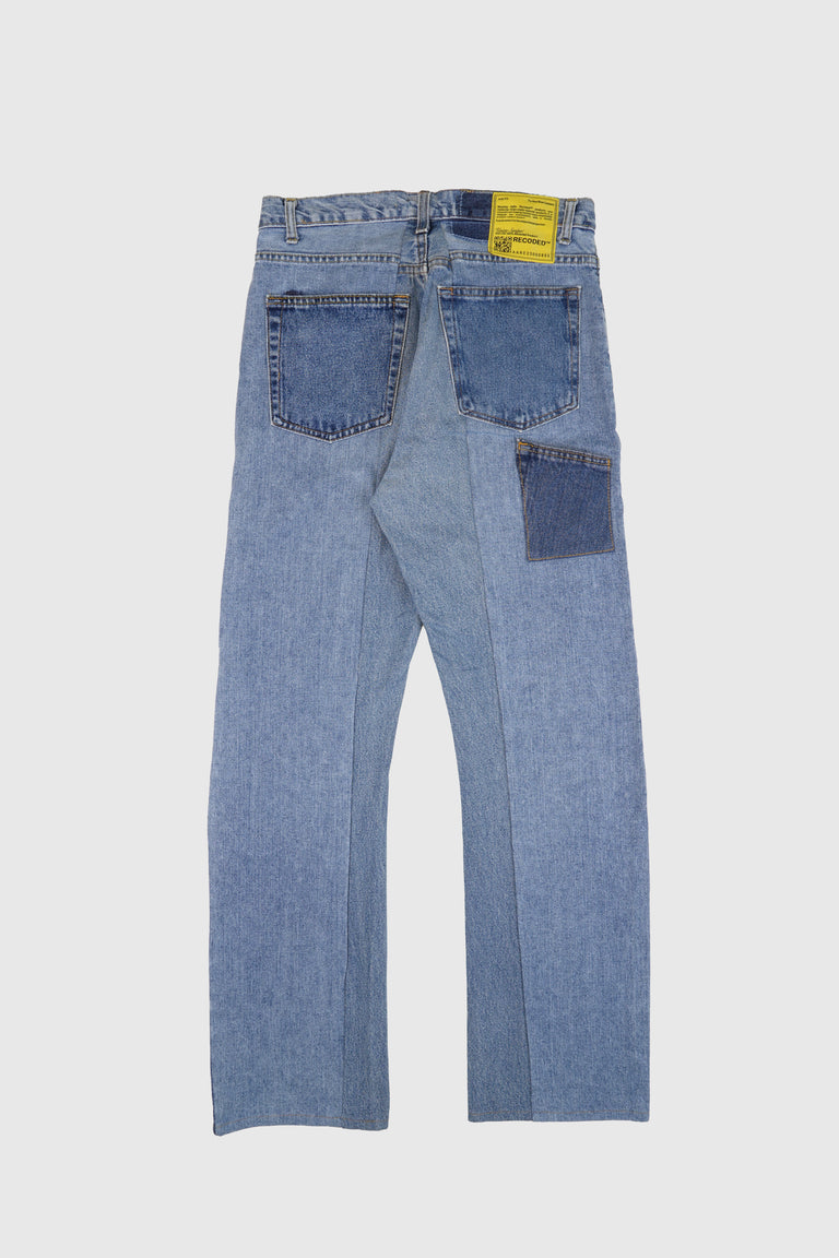 SPLIT LONG DENIM TROUSER