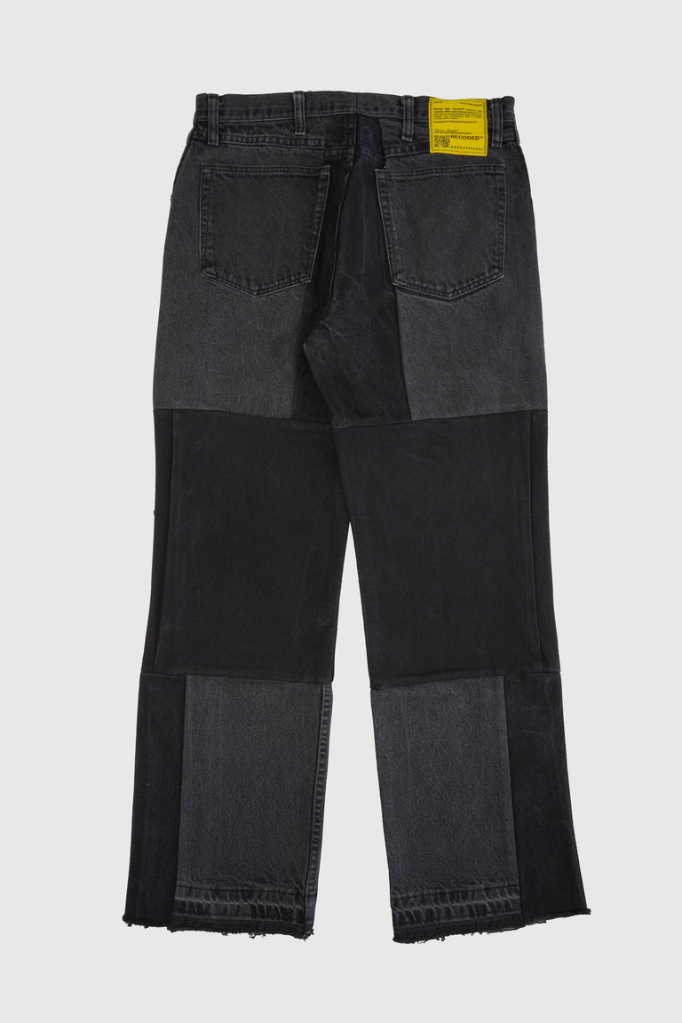 SPLIT LONG DENIM TROUSER