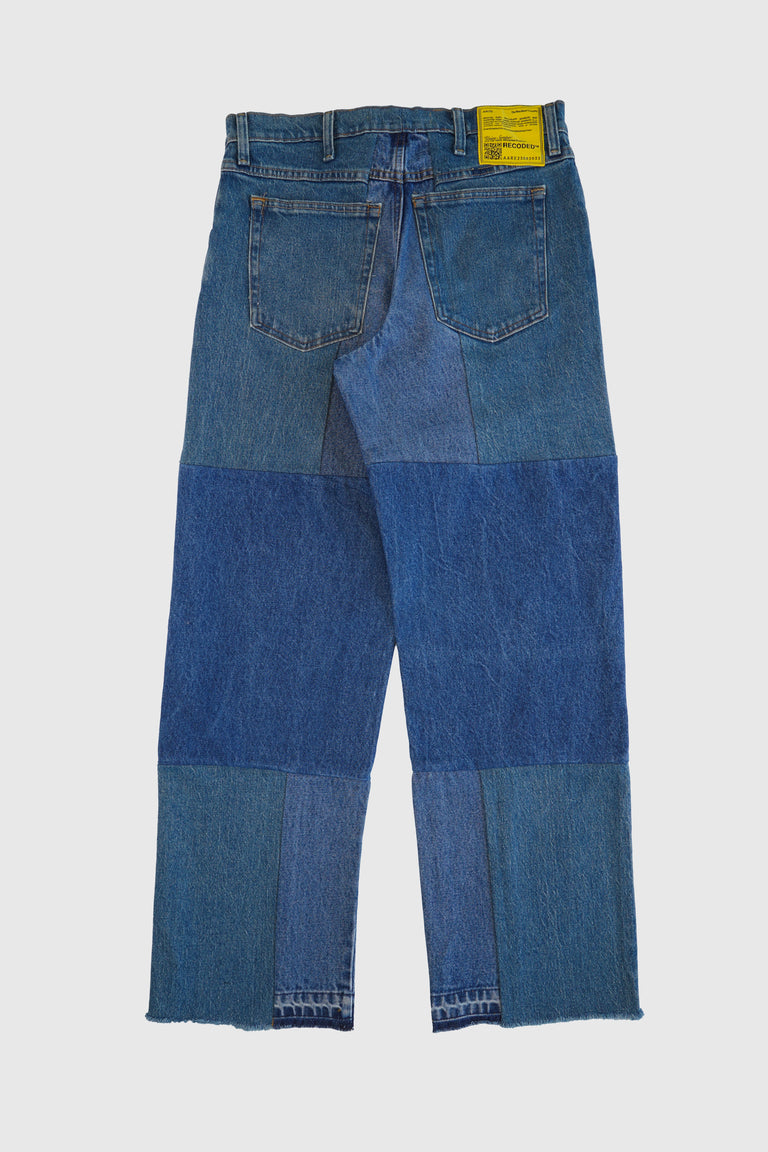 SPLIT LONG DENIM TROUSER