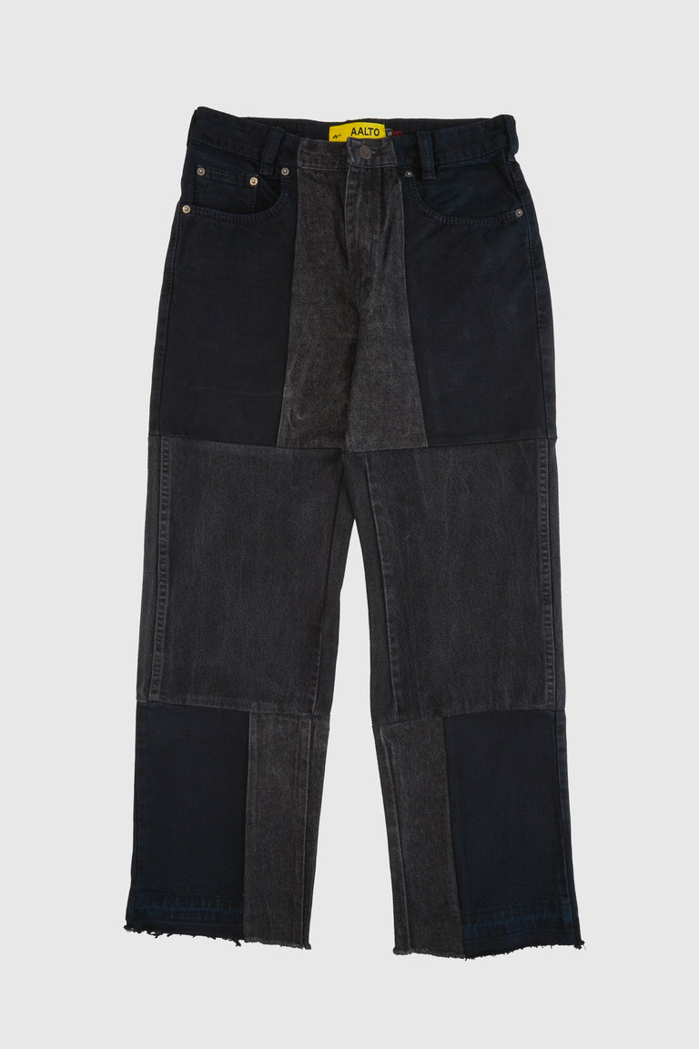 SPLIT LONG DENIM TROUSER