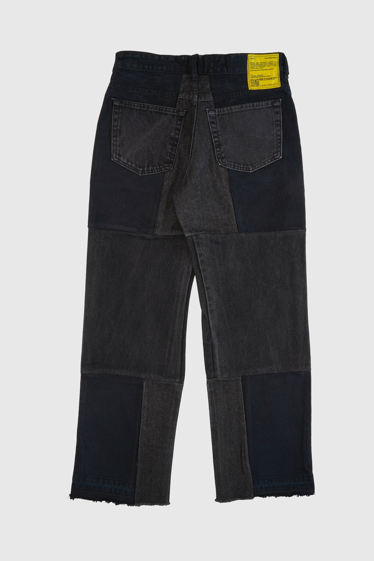 SPLIT LONG DENIM TROUSER