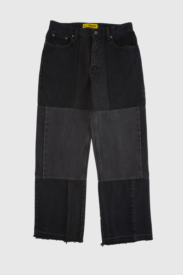 SPLIT LONG DENIM TROUSER