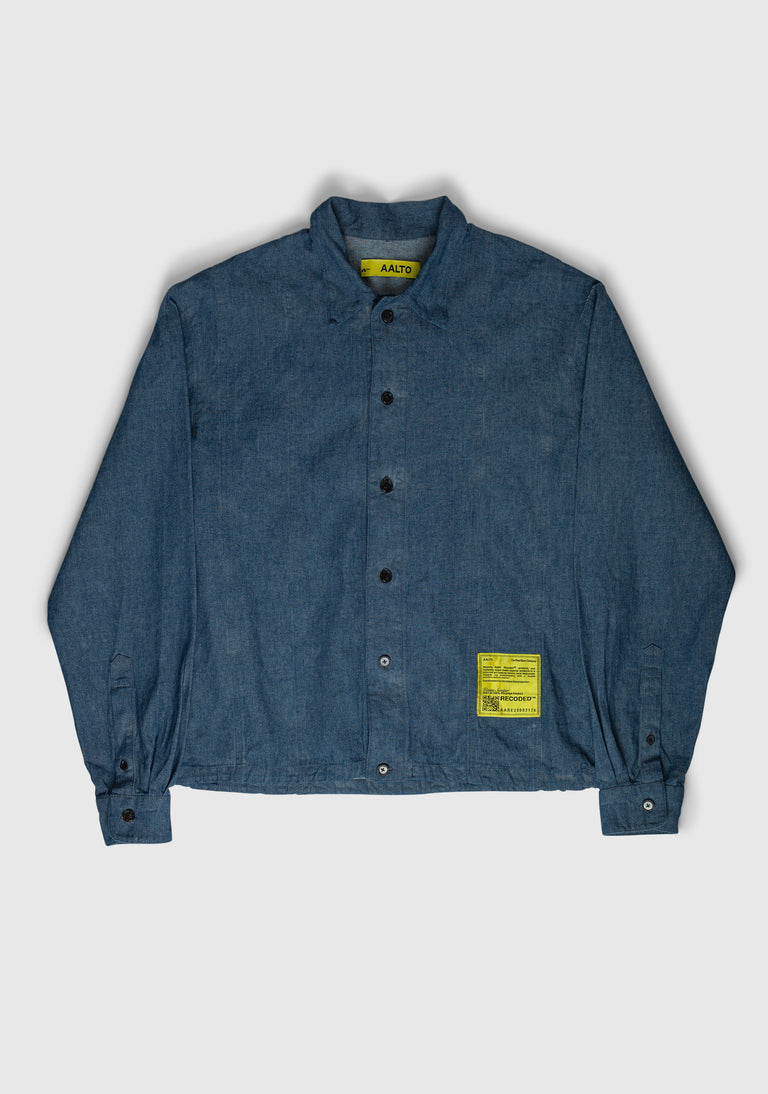 OUTER SPLIT SHIRT DENIM