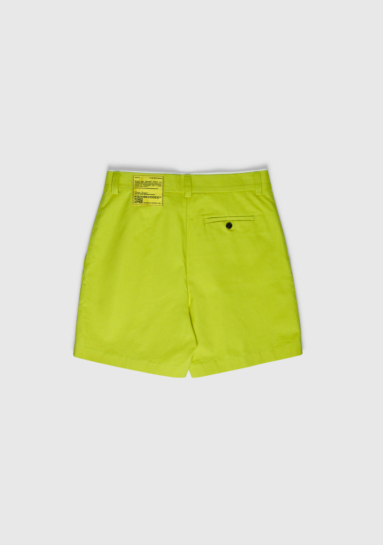 CHINO PLEAT SHORTS